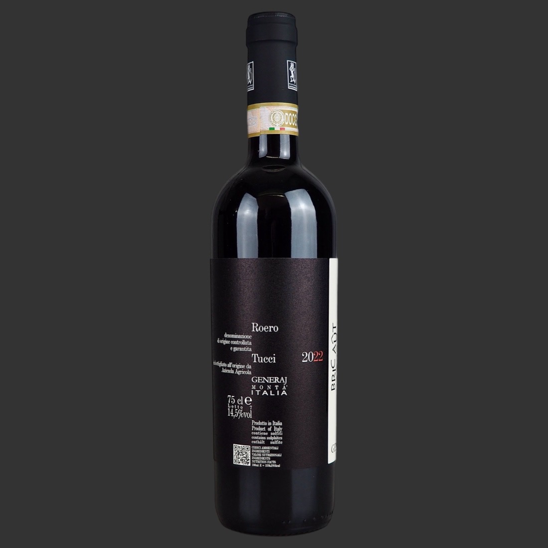 Generaj - Roero Tucci “Bric Aût” DOCG 2022 ml. 750 Retro