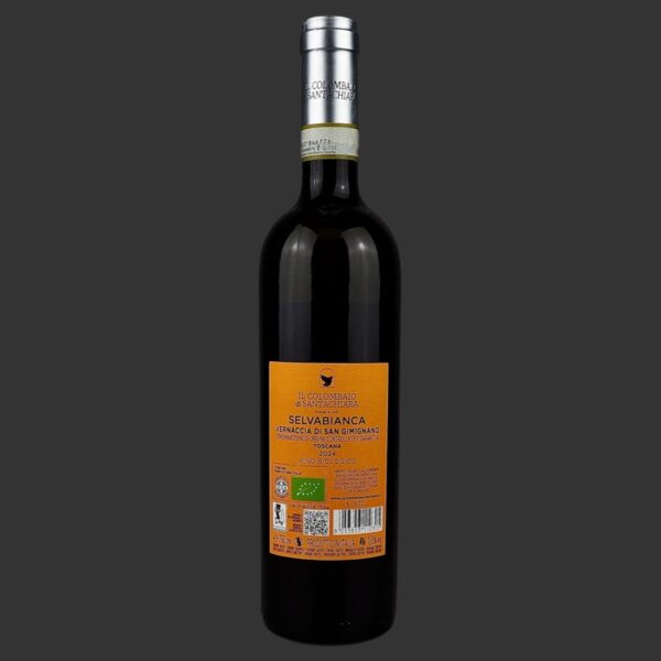 Il Colombaio di Santa Chiara - Vernaccia di San Gimignano “Selvabianca” DOCG 2024 ml. 750 Retro