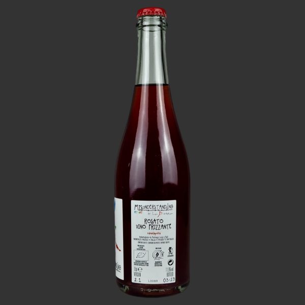 La Piotta - Rifermentato in Bottiglia Rosato “Misunderstanding” BIO ml. 750 Retro