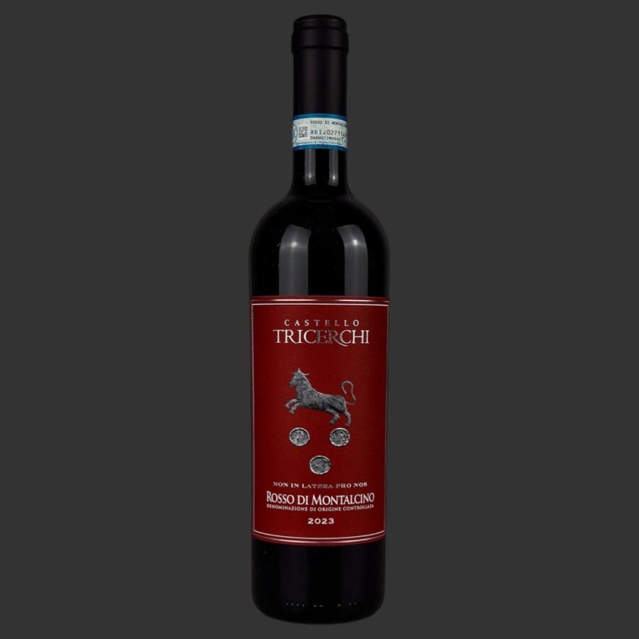 Castello Tricerchi - Rosso di Montalcino DOC 2023 ml. 750 Fronte