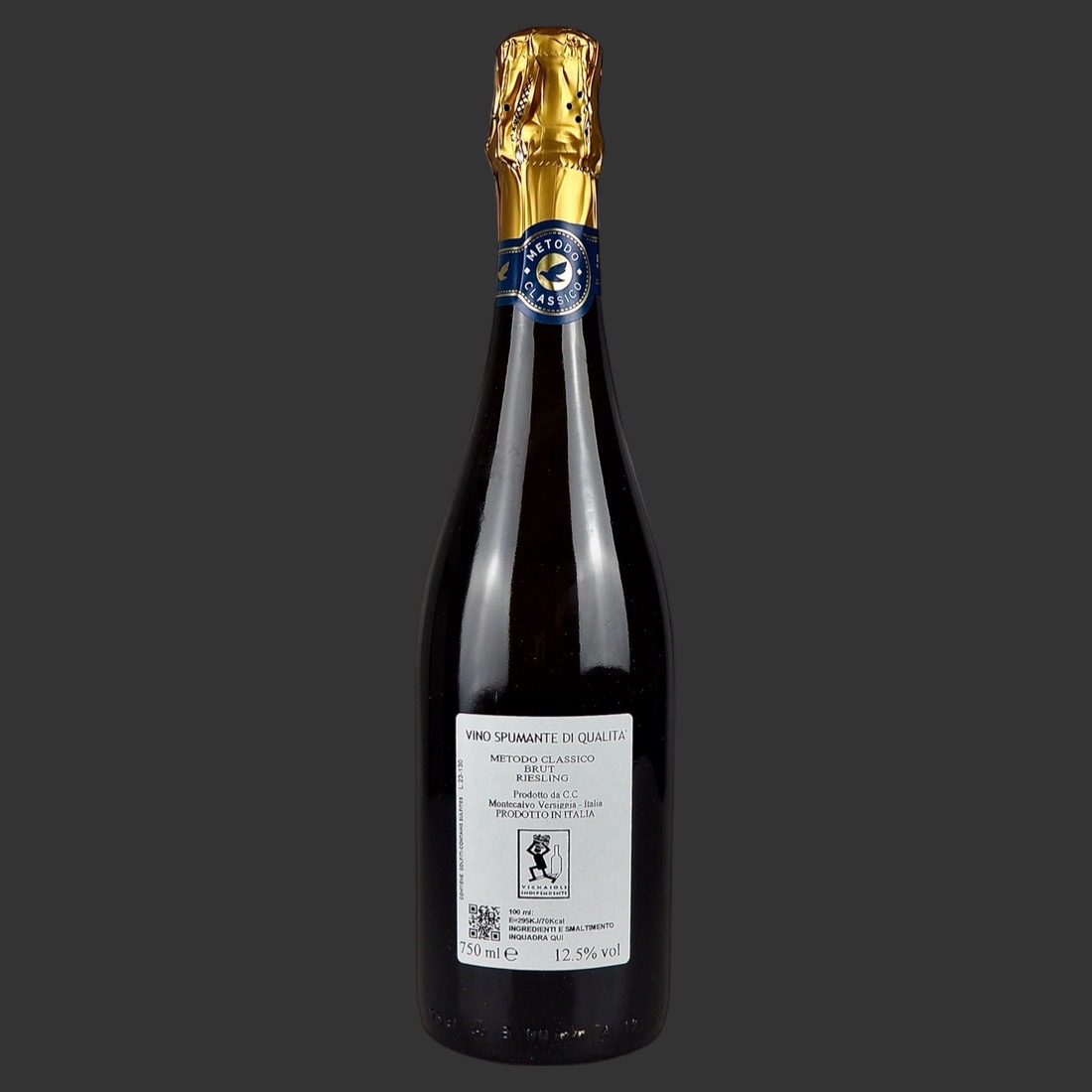 Calatroni - Metodo Classico “Inganno 572” VSQ 2022 ml. 750 Retro