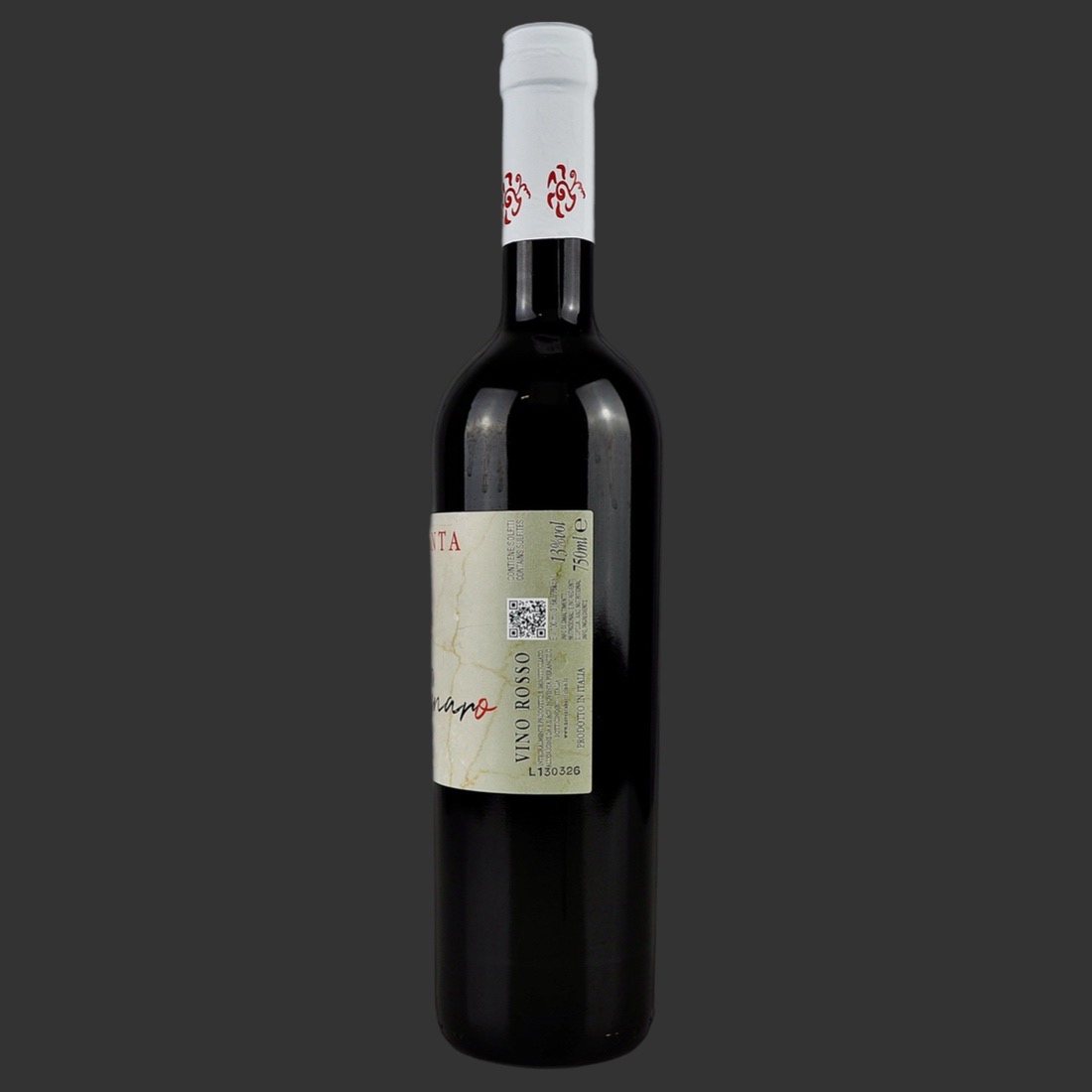 Noventa Pierangelo - Vino Rosso “Gnaro” ml. 750 Retro