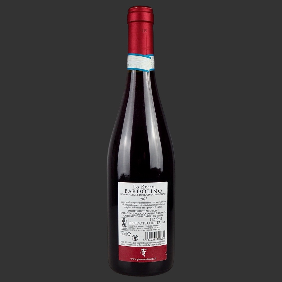 Tantini Giovanna - Bardolino “La Rocca” DOC 2023 ml. 750 Retro Tantini Giovanna - Bardolino “La Rocca” DOC 2023 ml. 750 Retro