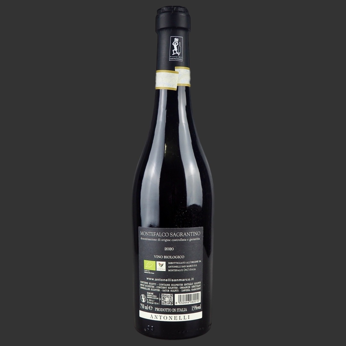 Antonelli San Marco - Montefalco Sagrantino DOCG 2020 BIO ml. 750 Retro