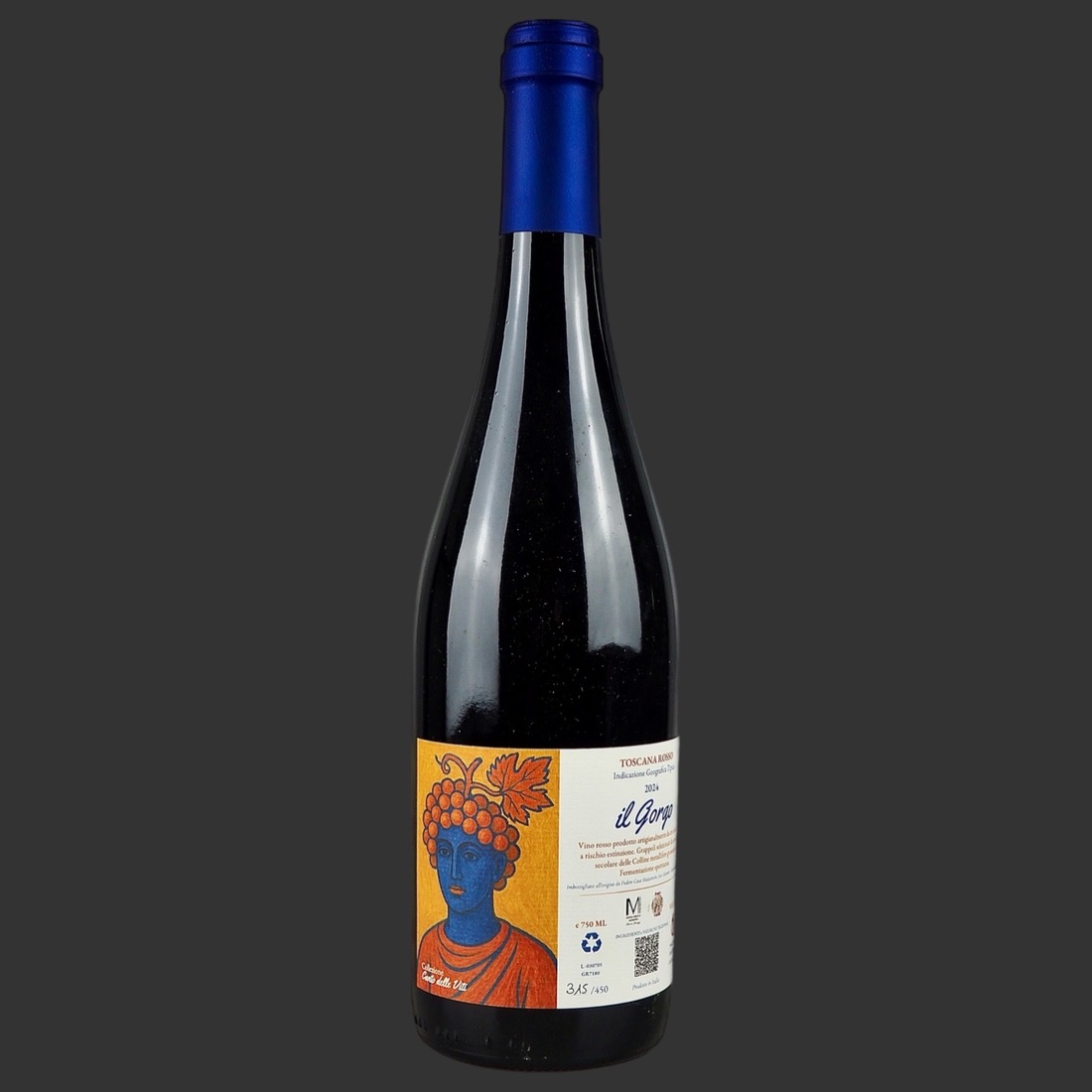 Azienda Agricola Mazzantini - Toscana Rosso “Il Gorgo” IGT 2024 ml. 750 Fronte