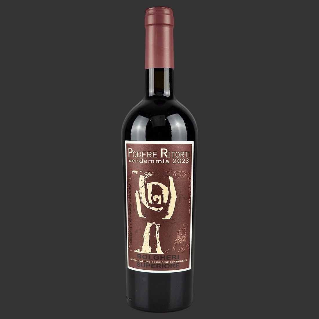 I Luoghi - Bolgheri Superiore “Poderi Ritorti” DOC 2023 ml. 750 Fronte